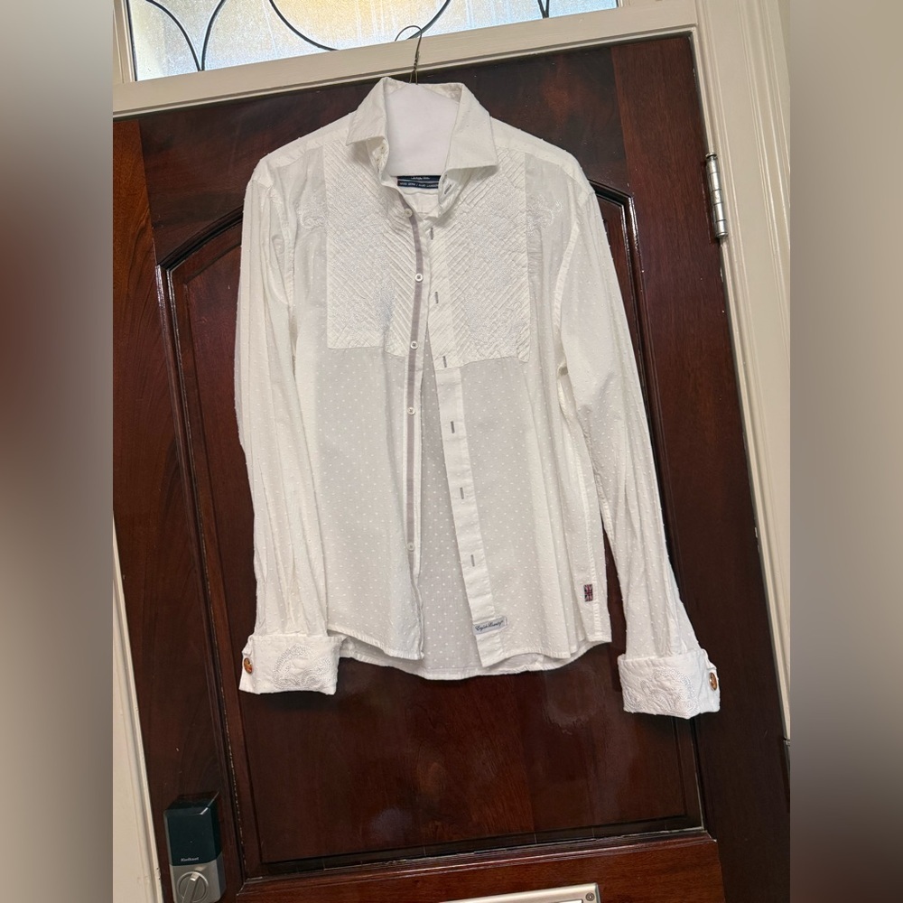 English Laundry by Christopher Wicks XL 100% cotton dress shirt dry cleaned - Picture 16 of 16